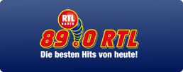 89.0 RTL spielt die besten Hits von heute!